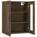 Dulap de perete suspendat, stejar maro, 69,5x34x90 cm - WALTI WALTI