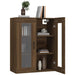 Dulap de perete suspendat, stejar maro, 69,5x34x90 cm - WALTI WALTI