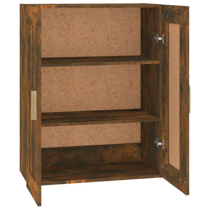 Dulap de perete, stejar fumuriu, 69,5x32,5x90 cm lemn prelucrat - WALTI WALTI
