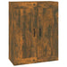 Dulap de perete suspendat, stejar fumuriu, 69,5x32,5x90 cm - WALTI WALTI