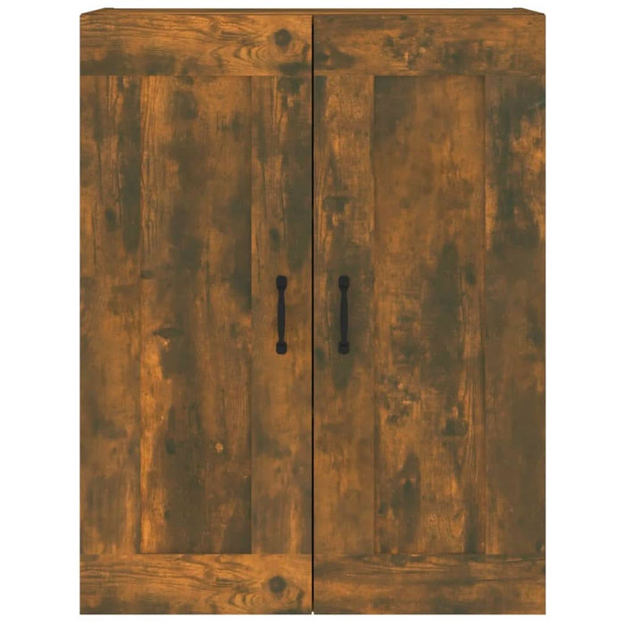 Dulap de perete suspendat, stejar fumuriu, 69,5x32,5x90 cm - WALTI WALTI