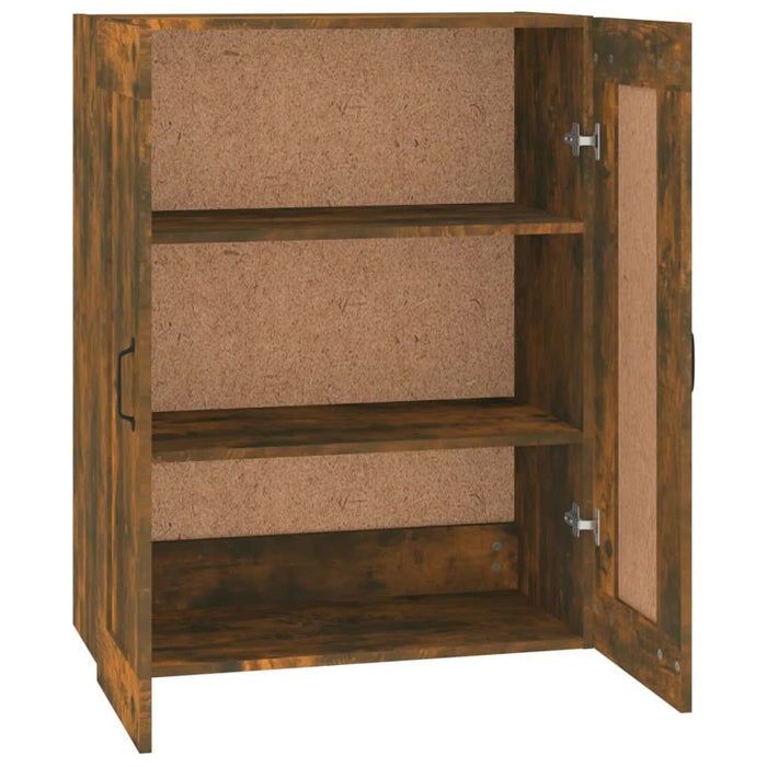 Dulap de perete suspendat, stejar fumuriu, 69,5x32,5x90 cm - WALTI WALTI