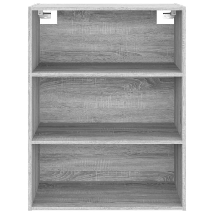 Dulap de perete suspendat, gri sonoma, 69,5x32,5x90 cm - WALTI WALTI