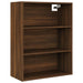 Dulap de perete suspendat, stejar maro, 69,5x32,5x90 cm - WALTI WALTI