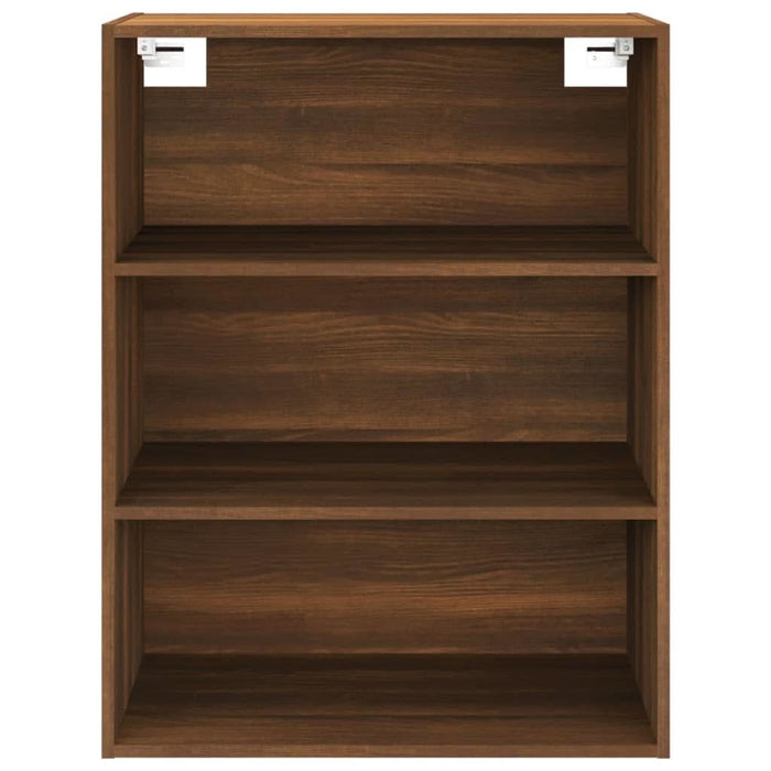 Dulap de perete suspendat, stejar maro, 69,5x32,5x90 cm - WALTI WALTI