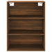 Dulap de perete suspendat, stejar maro, 69,5x32,5x90 cm - WALTI WALTI