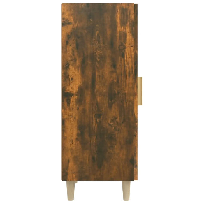 Servantă, stejar fumuriu, 34,5x34x90 cm, lemn compozit - WALTI WALTI