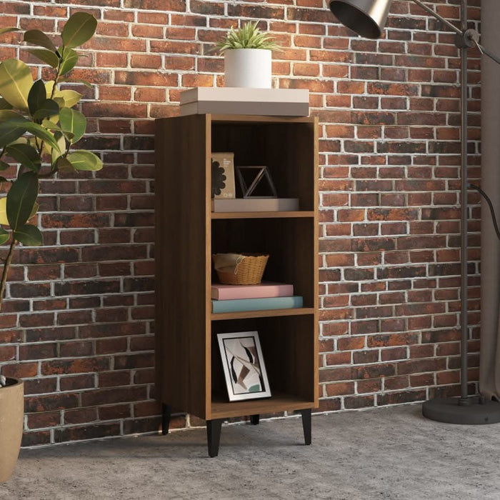 Servantă, stejar maro, 34,5x32,5x90 cm, lemn prelucrat - WALTI WALTI