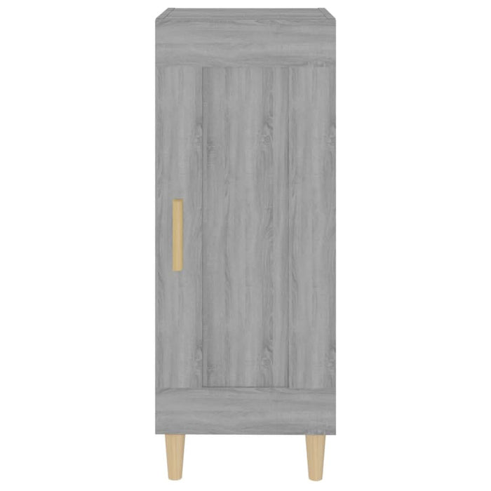Servantă, gri sonoma, 34,5x34x90 cm, lemn compozit - WALTI WALTI