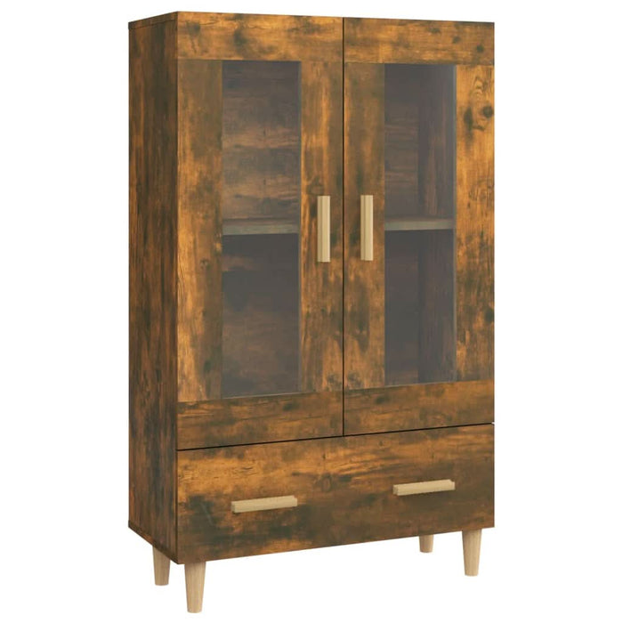 Dulap înalt, stejar fumuriu, 70x31x115 cm, lemn compozit - WALTI WALTI