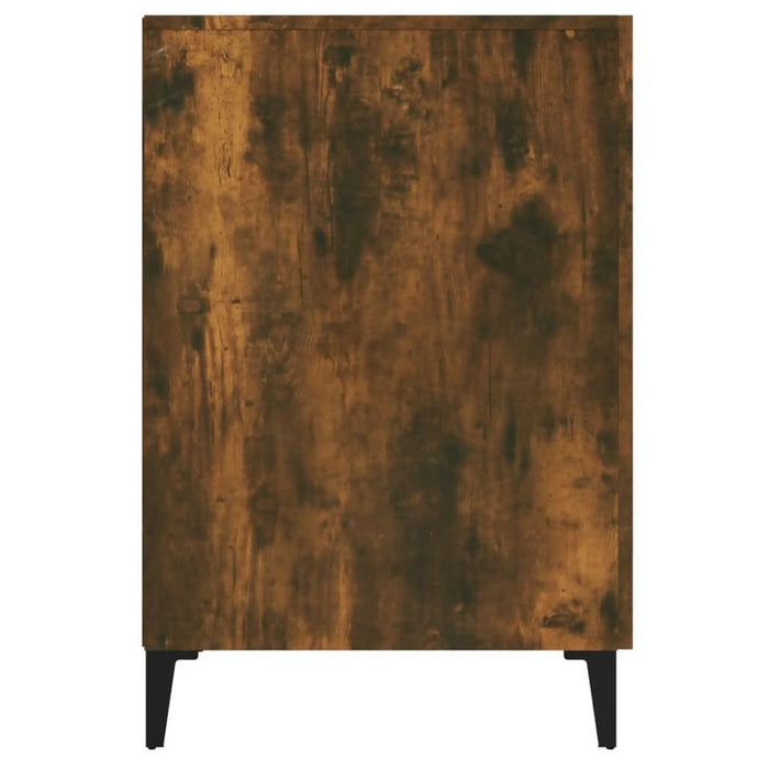 Birou, stejar fumuriu, 140x50x75 cm, lemn compozit - WALTI WALTI