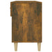 Pantofar, stejar fumuriu, 102x35x55 cm, lemn compozit - WALTI WALTI