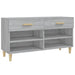 Pantofar, gri sonoma, 102x35x55 cm, lemn compozit - WALTI WALTI