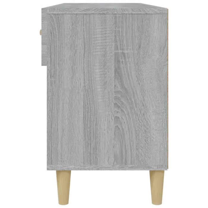 Pantofar, gri sonoma, 102x35x55 cm, lemn compozit - WALTI WALTI