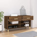 Pantofar, stejar maro, 102x35x55 cm, lemn compozit - WALTI WALTI