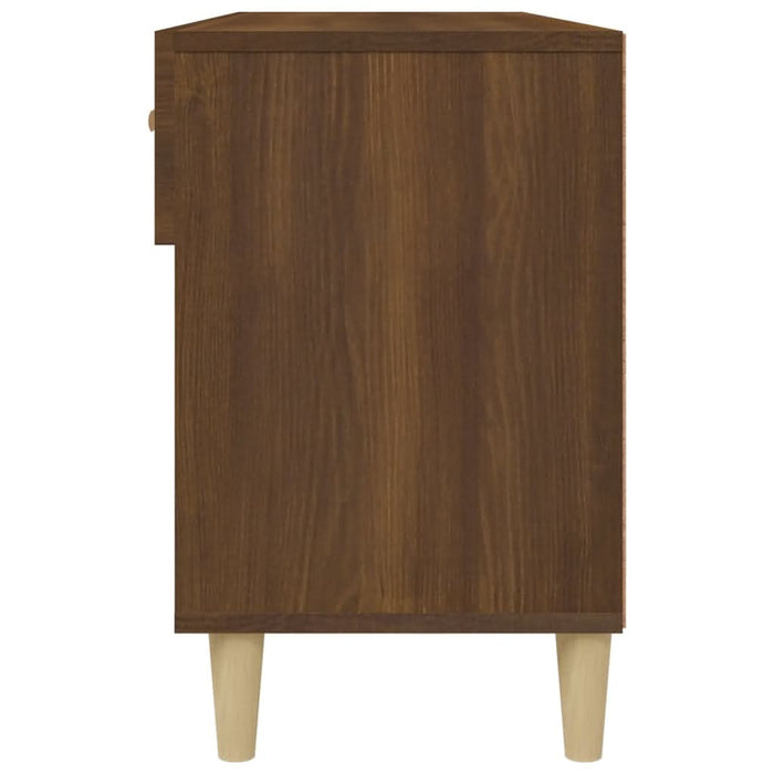 Pantofar, stejar maro, 102x35x55 cm, lemn compozit - WALTI WALTI
