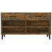 Pantofar, stejar fumuriu, 102x35x55 cm, lemn compozit - WALTI WALTI