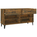 Pantofar, stejar fumuriu, 102x35x55 cm, lemn compozit - WALTI WALTI