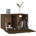 Dulap de perete, stejar maro, 60x36,5x35 cm, lemn prelucrat - WALTI WALTI