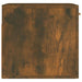 Dulap de perete, stejar fumuriu, 80x35x36,5 cm, lemn compozit - WALTI WALTI