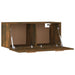 Dulap de perete, stejar fumuriu, 80x35x36,5 cm, lemn compozit - WALTI WALTI