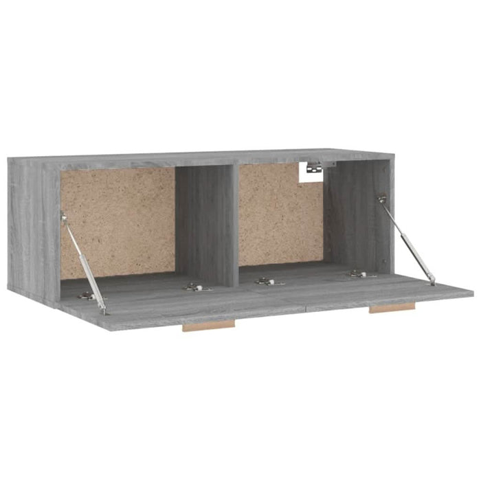 Dulap de perete, gri sonoma, 100x36,5x35 cm, lemn prelucrat - WALTI WALTI
