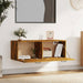 Dulap de perete, stejar fumuriu, 100x36,5x35 cm, lemn prelucrat - WALTI WALTI