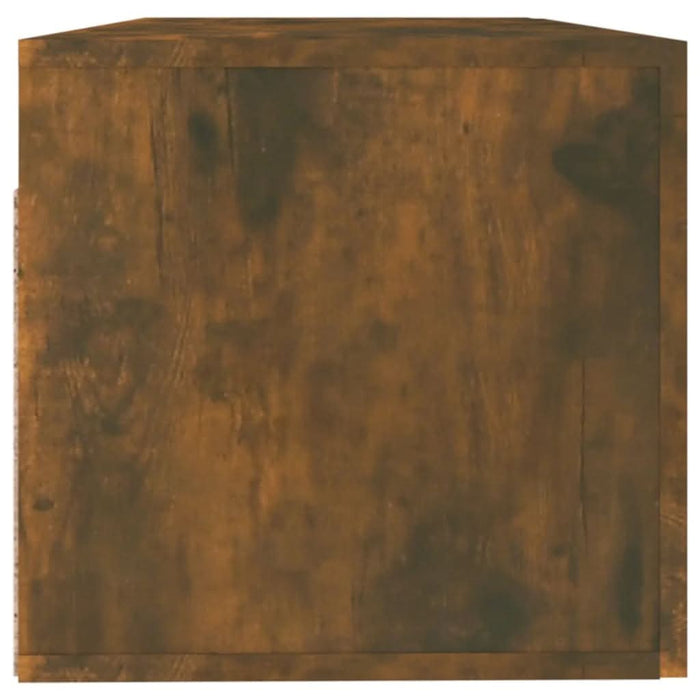 Dulap de perete, stejar fumuriu, 100x36,5x35 cm, lemn prelucrat - WALTI WALTI