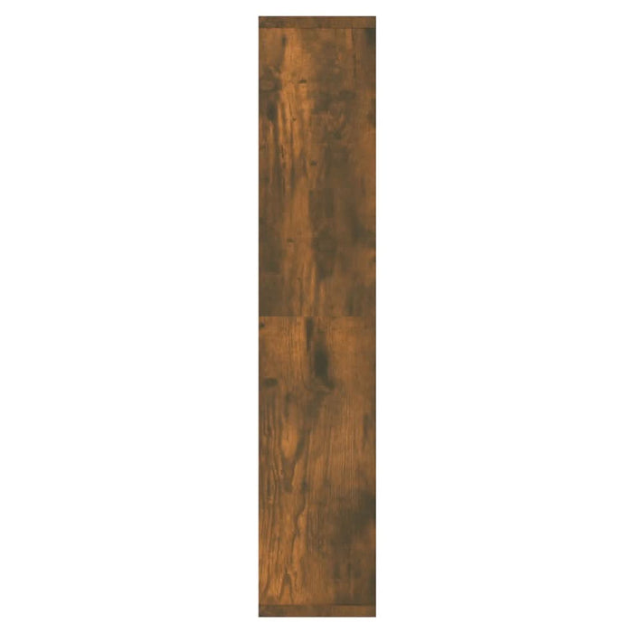 Dulap cu oglindă și LED, stejar fumuriu, 91x15x76,5 cm - WALTI WALTI