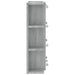 Dulap cu oglindă și LED, gri sonoma, 70x16,5x60 cm - WALTI WALTI