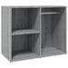 Dulap de dressing, gri sonoma, 80x40x65 cm, lemn prelucrat - WALTI WALTI