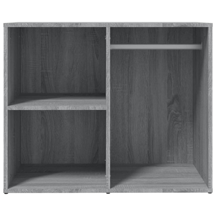 Dulap de dressing, gri sonoma, 80x40x65 cm, lemn prelucrat - WALTI WALTI