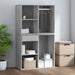 Dulap de dressing, gri sonoma, 80x40x65 cm, lemn prelucrat - WALTI WALTI
