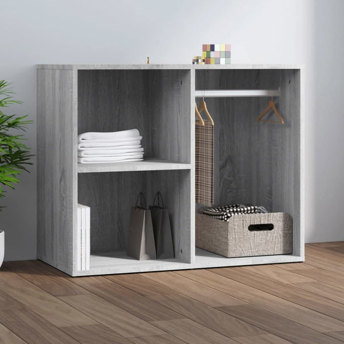 Dulap de dressing, gri sonoma, 80x40x65 cm, lemn prelucrat - WALTI WALTI