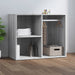 Dulap de dressing, gri sonoma, 80x40x65 cm, lemn prelucrat - WALTI WALTI