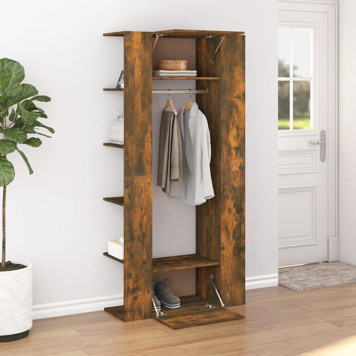 Dulap de hol, stejar sonoma, 97,5x37x99 cm, lemn prelucrat - WALTI WALTI