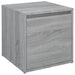 Cutie cu sertar, gri sonoma, 40,5x40x40 cm, lemn compozit - WALTI WALTI