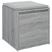 Cutie cu sertar, gri sonoma, 40,5x40x40 cm, lemn compozit - WALTI WALTI