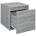 Cutie cu sertar, gri sonoma, 40,5x40x40 cm, lemn compozit - WALTI WALTI