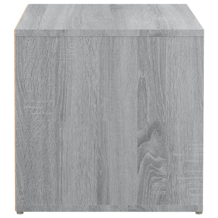 Cutie cu sertar, gri sonoma, 40,5x40x40 cm, lemn compozit - WALTI WALTI