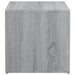 Cutie cu sertar, gri sonoma, 40,5x40x40 cm, lemn compozit - WALTI WALTI
