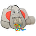 Cort de joacă elefant pentru copii, gri, 174x86x101 cm - WALTI WALTI