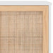 Servantă, alb, 105x30x60 cm, lemn masiv pin și ratan natural - WALTI WALTI