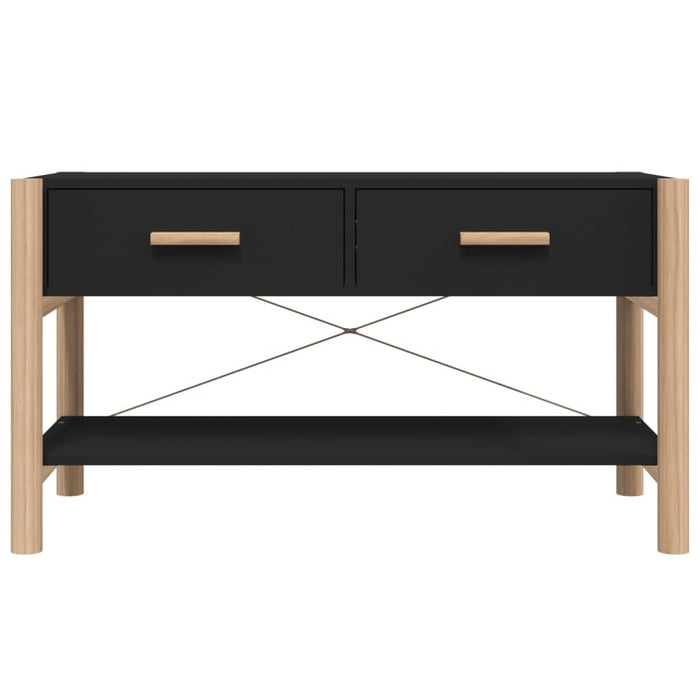 Comodă TV, negru, 82x38x45 cm, lemn prelucrat - WALTI WALTI