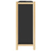 Pantofar, negru, 57,5x33x80 cm, lemn prelucrat - WALTI WALTI