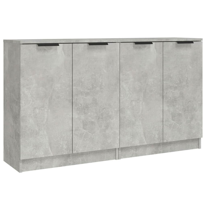 Servante, 2 piese, gri beton, 60x30x70 cm, lemn prelucrat - WALTI WALTI