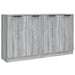 Servante, 2 piese, sonoma gri, 60x30x70 cm, lemn prelucrat - WALTI WALTI