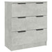 Servante, 3 piese, gri beton, lemn prelucrat - WALTI WALTI