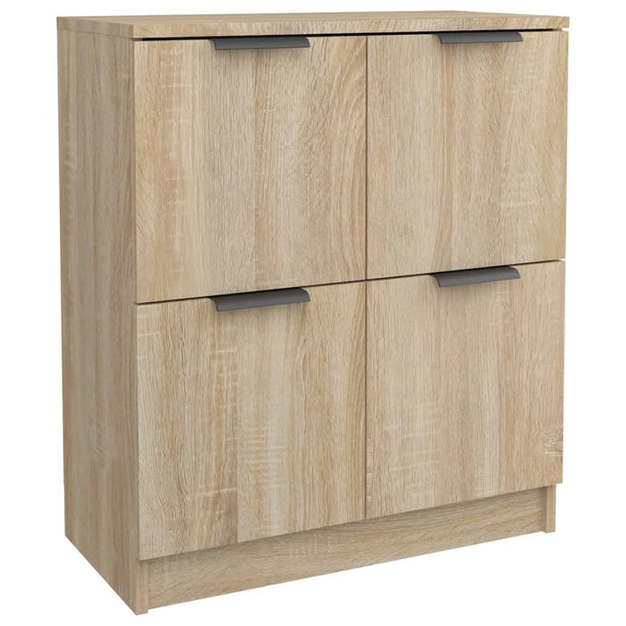 Servante, 2 piese, stejar sonoma, 60x30x70 cm, lemn prelucrat - WALTI WALTI