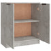 Servante, 3 piese, gri beton, lemn prelucrat - WALTI WALTI